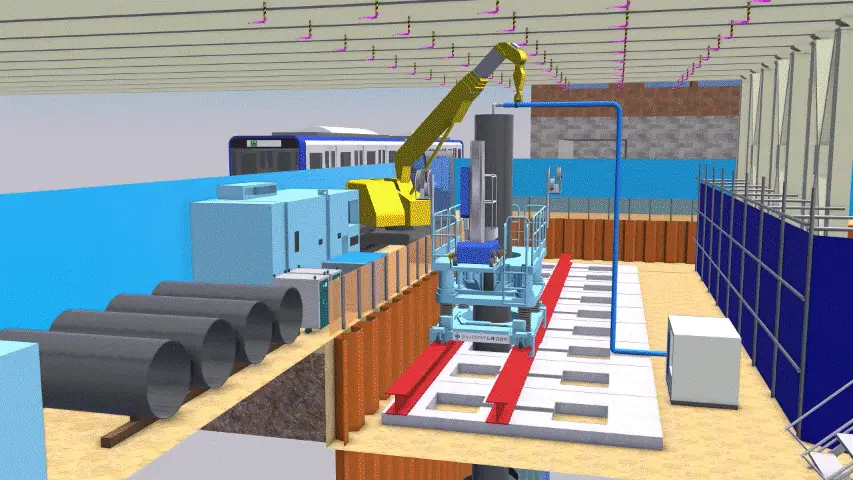 CGイラスト：SPACE21工法